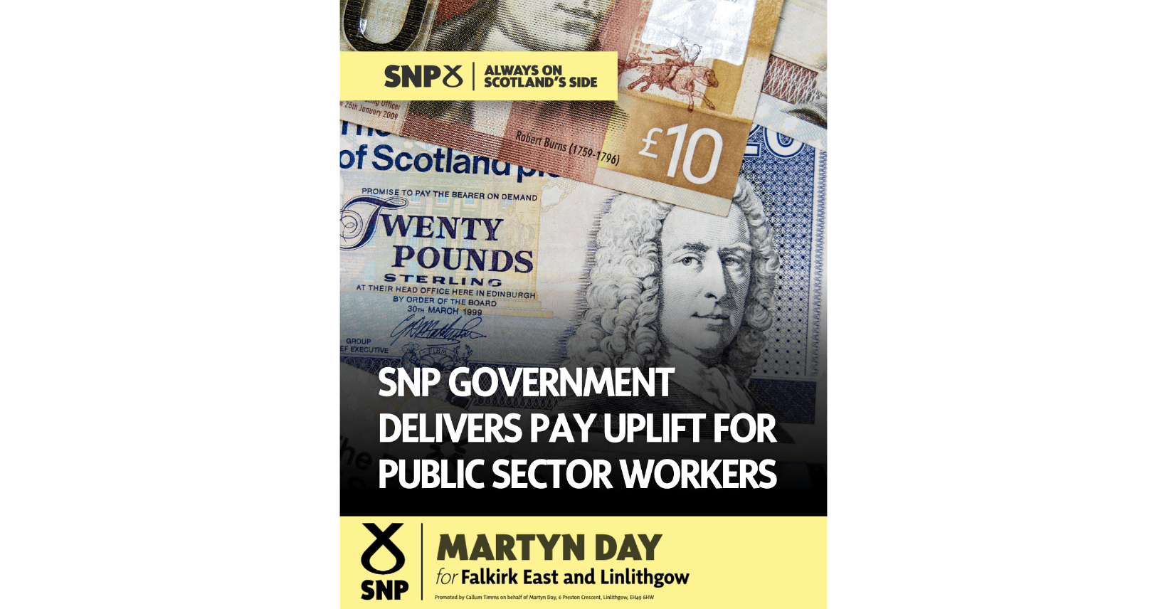 SNP Delivers Pay Rise for Scotland’s Public Sector Workers